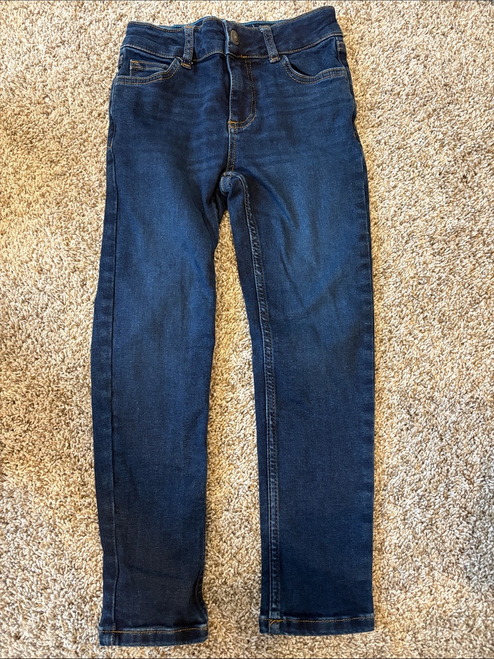Boden Girls Dark Blue Stretch Skinny Jeans